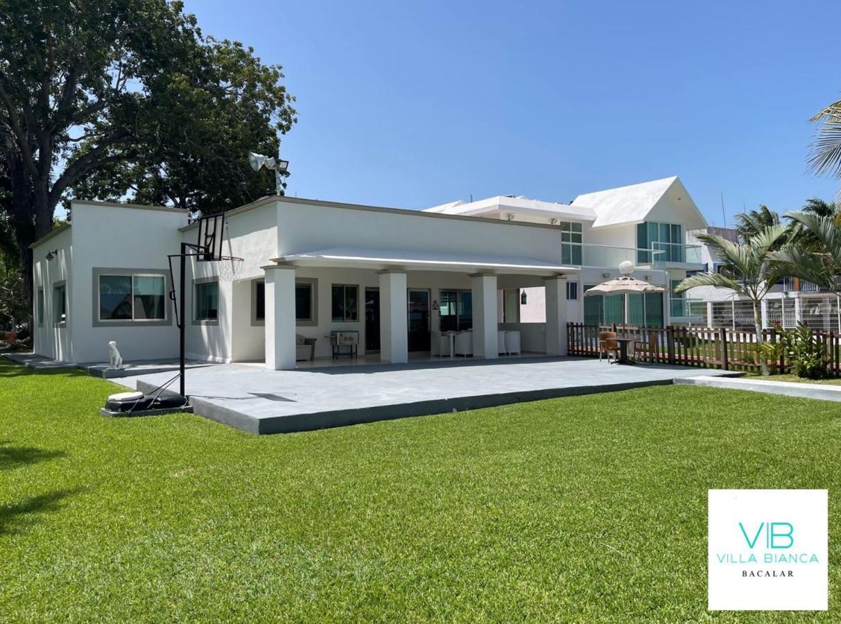 Villa Bianca Bacalar Exteriér fotografie