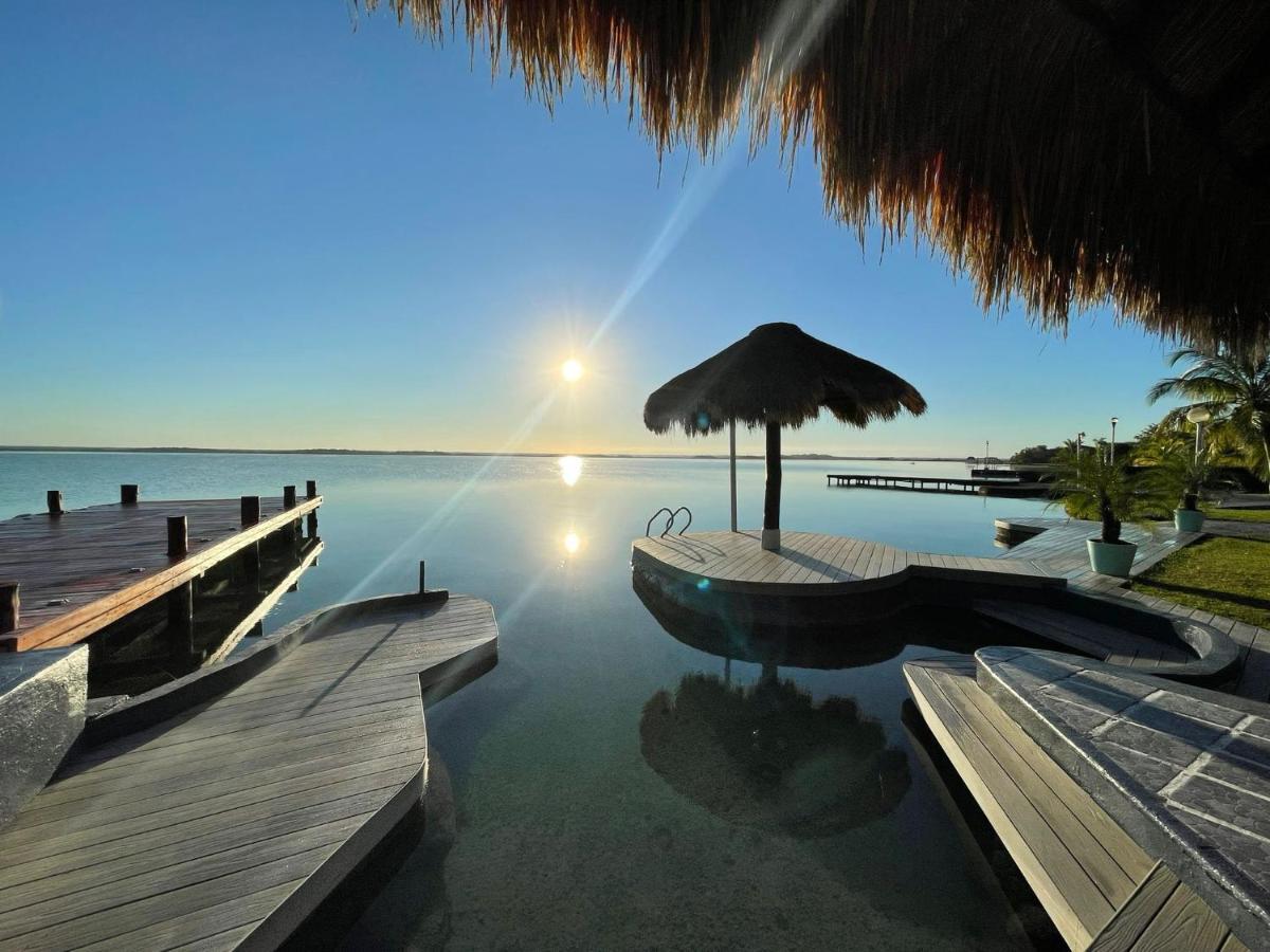 Villa Bianca Bacalar Exteriér fotografie